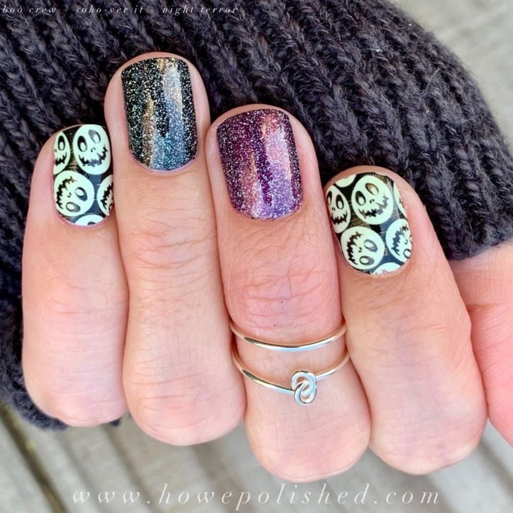 color street nail wraps boo crew glow in the dark - Picture 7 of 8